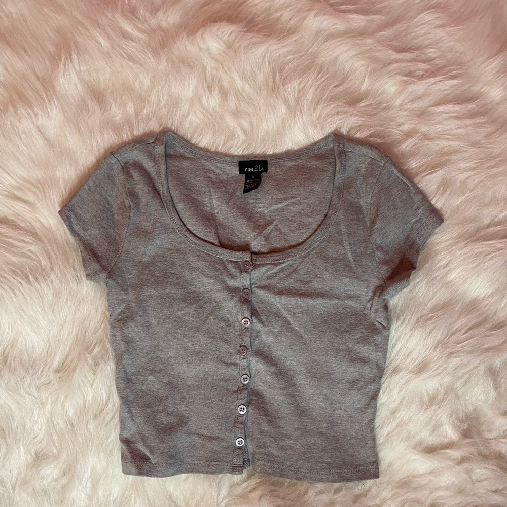 Rue21 Ribbed Crop Top
